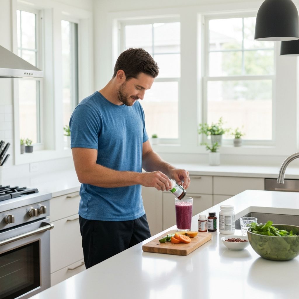 Tägliche Ernährungsroutine